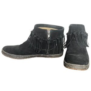 UGG Shenendoah Fringe AnkleBoots Womens Size‎ 7.5